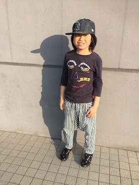 ◡̈*✧Rikky◡̈⃝☆*ﾟさん（キッズ・138cm）の春コーディネート