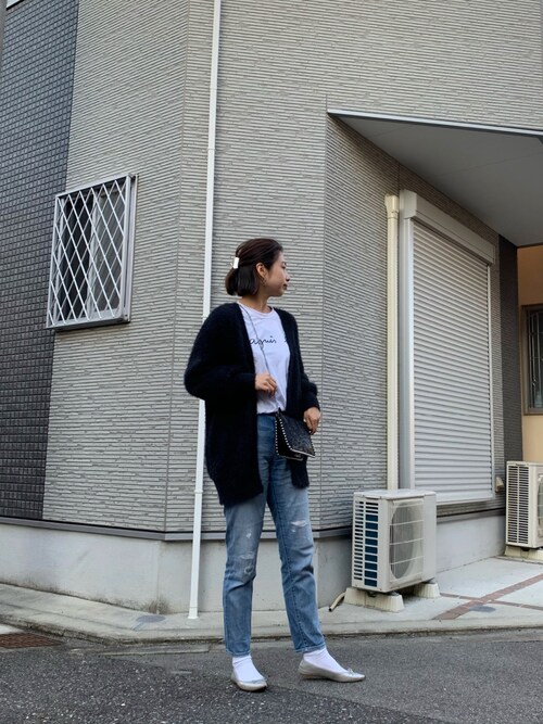 ぴっぴ ユニクロのデニムパンツを使ったコーディネート Wear