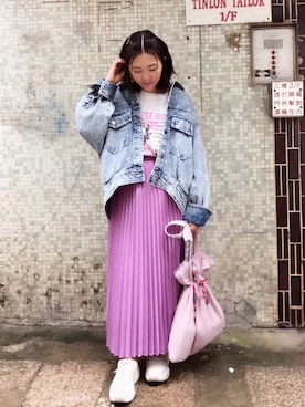 tingtingさん（レディース・153cm）の春コーディネート