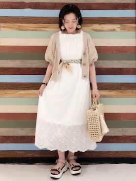 tingtingさん（レディース・153cm）の春コーディネート