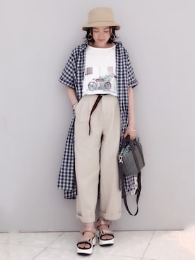 tingtingさん（レディース・153cm）の夏コーディネート