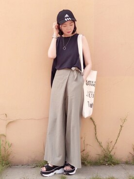 tingtingさん（レディース・153cm）の夏コーディネート