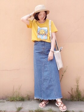tingtingさん（レディース・153cm）の夏コーディネート