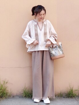 tingtingさん（レディース・153cm）の秋コーディネート