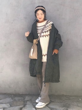 tingtingさん（レディース・153cm）の冬コーディネート