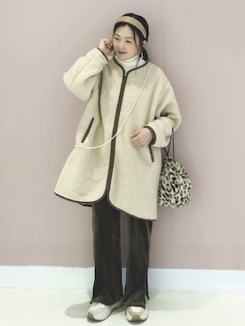 tingtingさん（レディース・153cm）の冬コーディネート