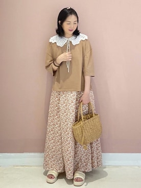 tingtingさん（レディース・153cm）の夏コーディネート