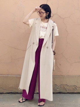 tingtingさん（レディース・153cm）の夏コーディネート