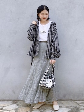 tingtingさん（レディース・153cm）の秋コーディネート