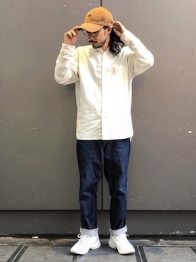 「無（ム）のアイテム」を使った、AKさん（メンズ・168cm）の秋コーディネート