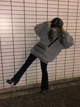 「アイテム（キャスケット）」を使った、 𝙎𝙃𝙄𝙀さん（レディース・155cm・10代）の春コーディネート