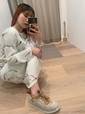 田村紗菜さん（レディース・154cm）の春コーディネート