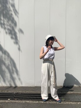 「beautiful people」｜田村紗菜さん（レディース・154cm）の春コーディネート