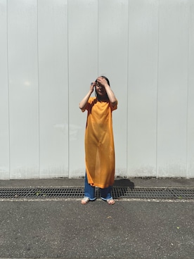 田村紗菜さん（レディース・154cm）の春コーディネート