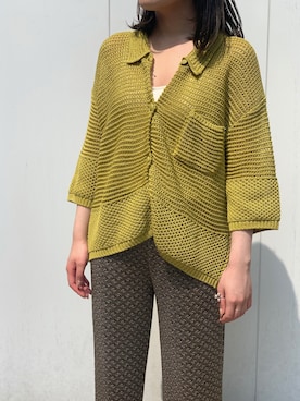 田村紗菜さん(レディース・154cm)の春コーディネート