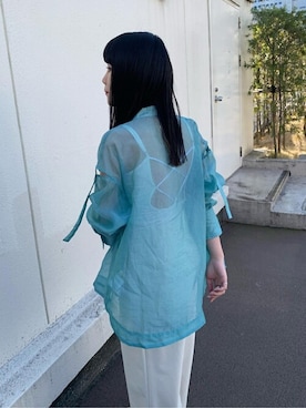 田村紗菜さん（レディース・154cm）の春コーディネート