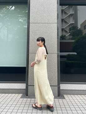 田村紗菜さん(レディース・154cm)の春コーディネート