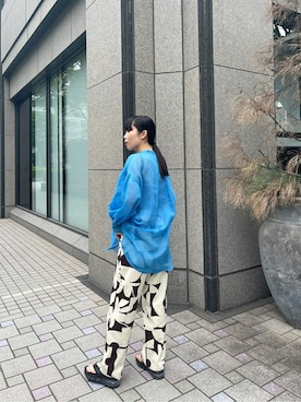 田村紗菜さん(レディース・154cm)の春コーディネート