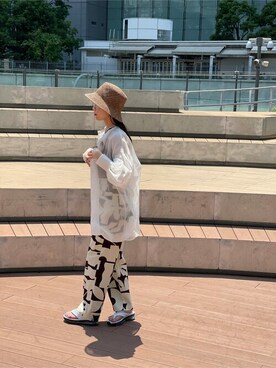 PUBLIC TOKYO（パブリックトウキョウ）の帽子を使った人気ファッション 