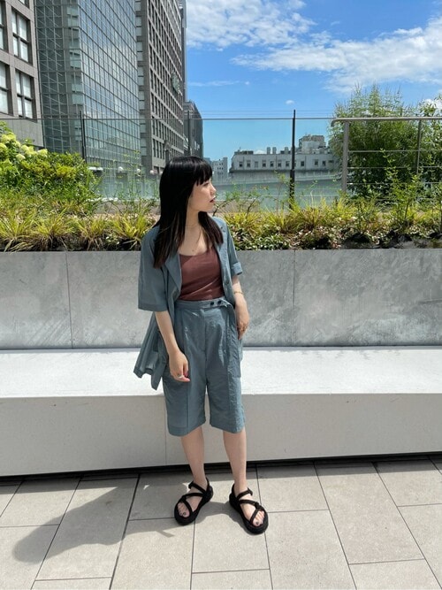 【PUBLIC TOKYO】コットンキャンバスレイヤーショートパンツ セール】コットンキャンバスレイヤーショートパンツ（その他