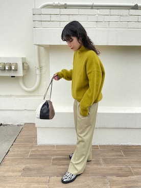 田村紗菜さん（レディース・154cm）の秋コーディネート