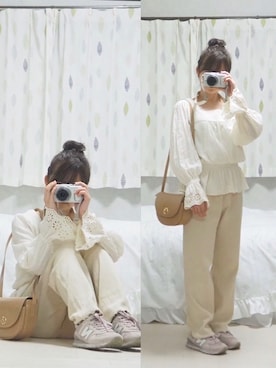 「w closet（ダブルクローゼット）のアイテム」を使った、nemuさん（レディース・148cm）の夏コーディネート