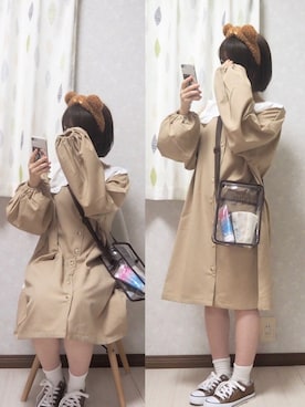 nemuさん（レディース・148cm）の秋コーディネート