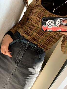 Vivienne Westwood ヴィヴィアンウエストウッド のベルト グリーン系 を使った人気ファッションコーディネート Wear