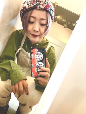 「ZARA（ザラ）のアイテム（サロペット/オーバーオール）」を使った、skrさん（レディース・156cm）の冬コーディネート