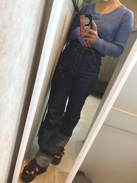 「DRWCYS（ドロシーズ）のアイテム（トップス）」を使った、skrさん（レディース・156cm）の夏コーディネート