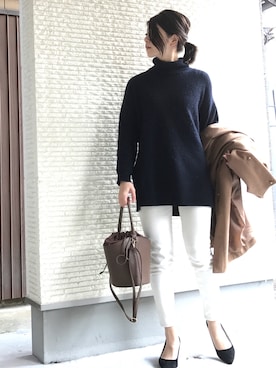 __asa_hi   さんさんの「MILOS バケツガタBag　ツイカ◆」を使ったコーディネート