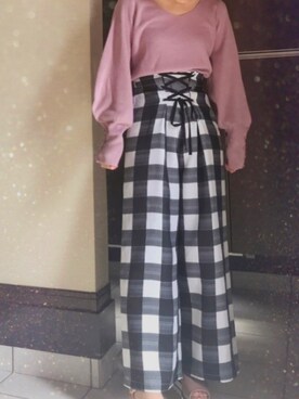 Sumikaさん（レディース・152cm）の春コーディネート