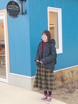 R i r uさん（レディース・167cm）の冬コーディネート