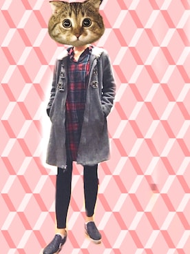 「MAX&Co.（マックス アンド コー）のアイテム（パンツ）」を使った、うさぎちゃんさん（レディース・171cm）の秋コーディネート