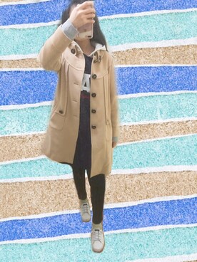 「Sperry   （スペリー）のアイテム（スリッポン）」を使った、うさぎちゃんさん（レディース・173cm）の春コーディネート