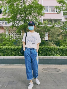 うさぎちゃんさん（レディース・173cm）の春コーディネート