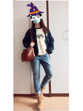 うさぎちゃんさん（レディース・173cm）の春コーディネート