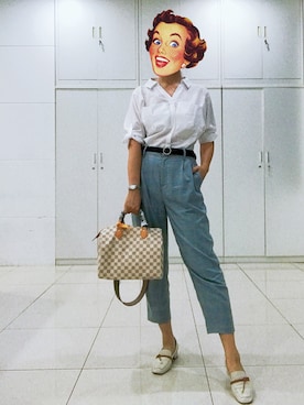 「Vero Moda（-）のアイテム」を使った、うさぎちゃんさん（レディース・173cm）の夏コーディネート