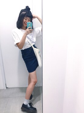 Sandy Liさん（レディース・156cm）の夏コーディネート