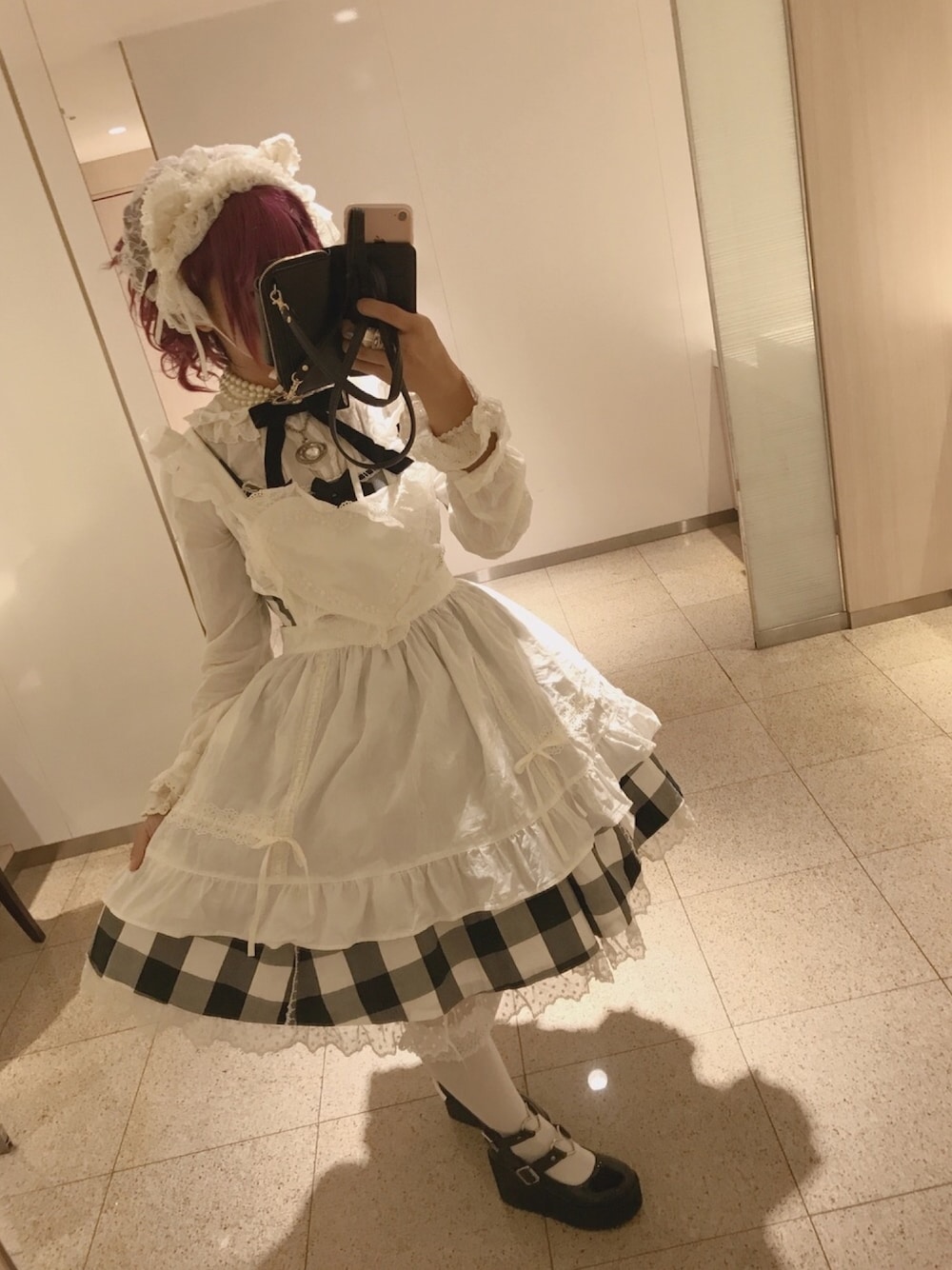 「ロリィタ、メイド服、wearhalloween2018」｜「BABY,THE STARS SHINE BRIGHTのアイテム（エプロン、ホワイト系）」を使った、おおたにちゃんさん（レディース・156cm）の秋コーディネートの1枚目の写真