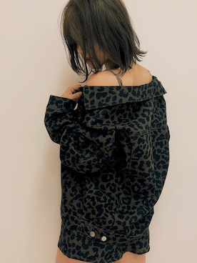 「アイテム（カバーオール）」を使った、Mutsumiさん（レディース・162cm）の秋コーディネート