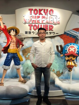 林杰宏さん（メンズ・180cm）の冬コーディネート