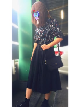 「rps（アールピーエス）のアイテム（その他トップス）」を使った、こめこさん（レディース・163cm）の春コーディネート