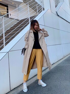 UKさん（レディース・160cm）の冬コーディネート