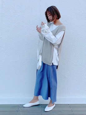 UKさん（レディース・160cm）の春コーディネート