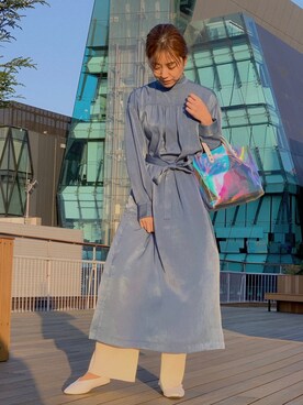 UKさん(レディース・160cm)の春コーディネート