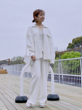 UKさん（レディース・160cm）の春コーディネート