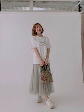 UKさん（レディース・160cm）の春コーディネート