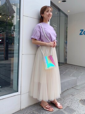 UKさん（レディース・160cm）の春コーディネート