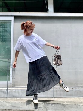 UKさん(レディース・160cm)の夏コーディネート